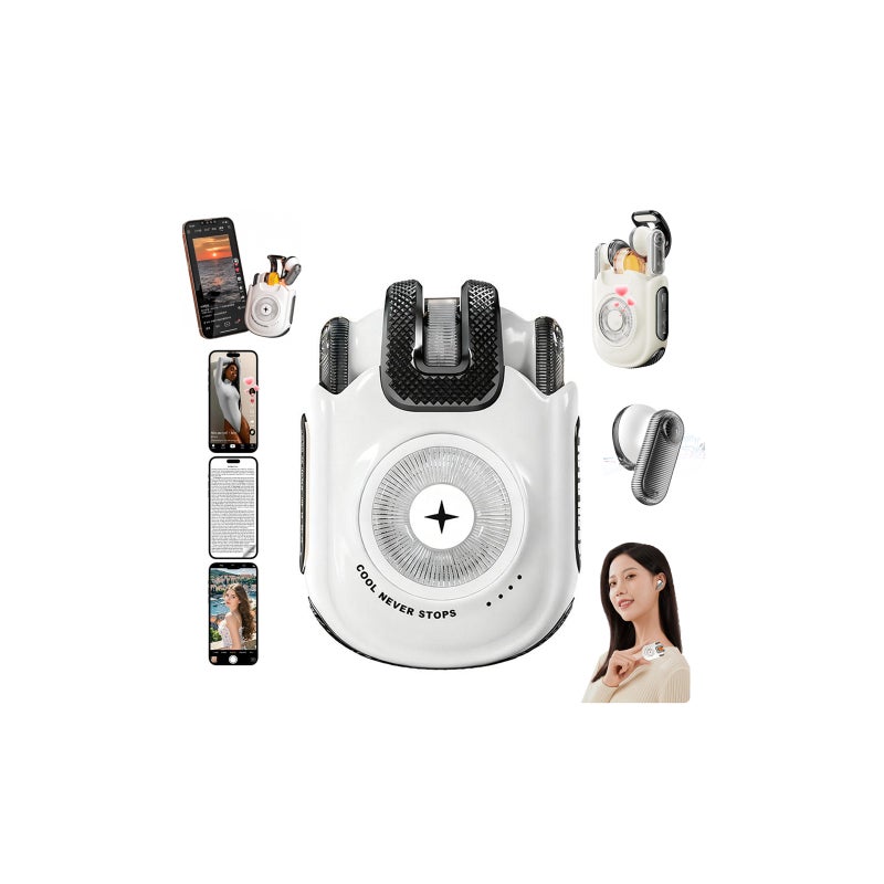 Wireless Earbuds Headphones with Video Control & Camera Shutter,Bluetooth 5.4 HiFi Stereo Sound,Long Playtime,Fast Charging,One Click Photo ,Touch Control, IPX5 Sweatproof for Sports, Work,Commute - Image 1